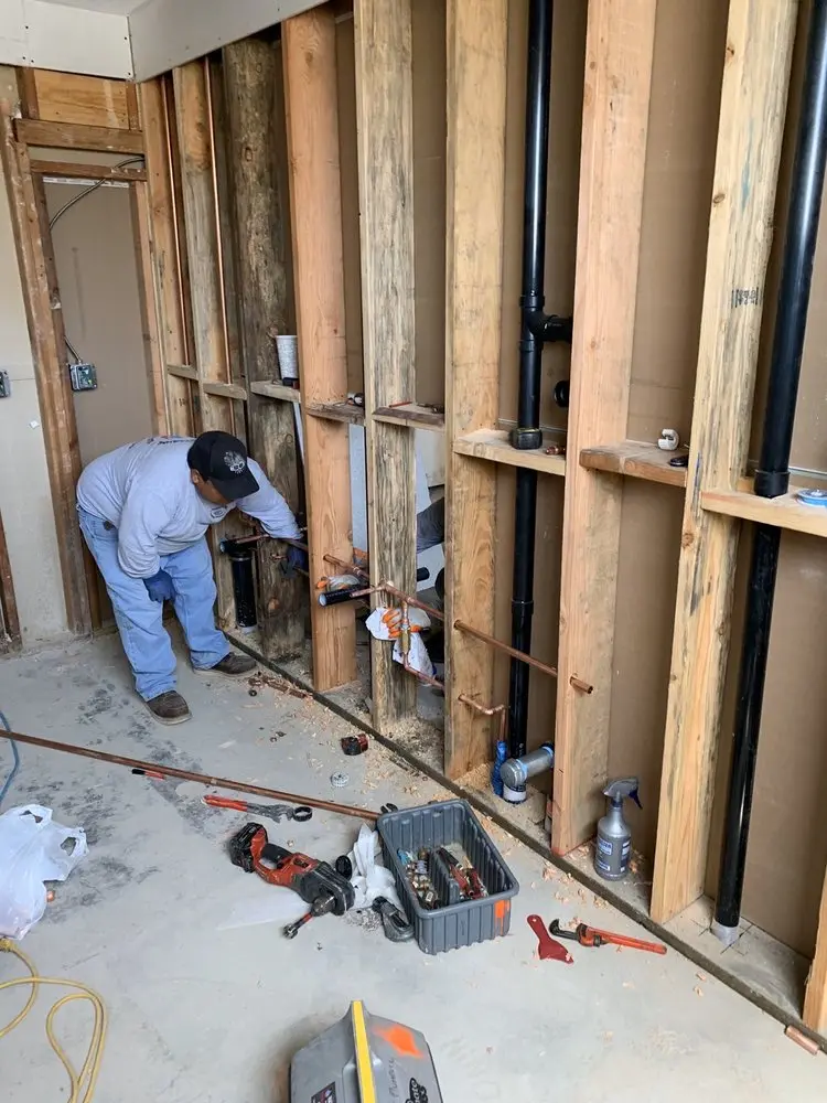 Commercial rough-in plumbing for Gas Line Repair in Anchorville